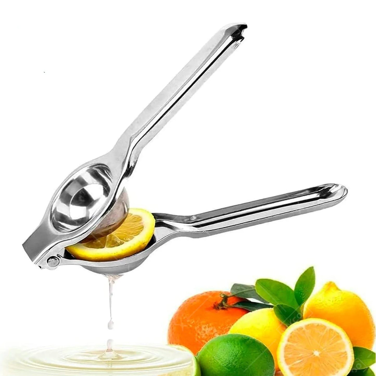 Stainless Steel Manual Lemon Squeezer Citrus Juicer Hand Pressed Lemon Orange Fruit Juicer Easy  to Clean Kitchen Accessories