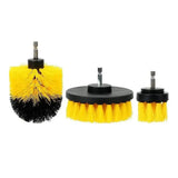 3-Piece Drill Brush Power Scrubber Set