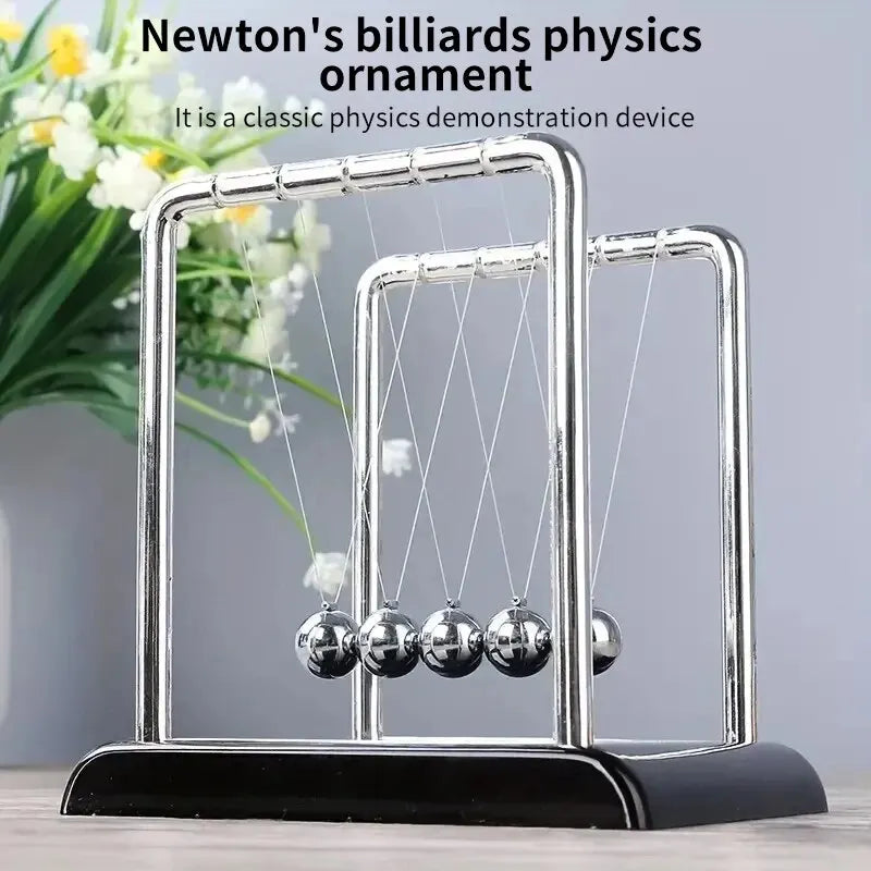 Newton's Cradle – Stress Relief Gift & Educational Science Toy