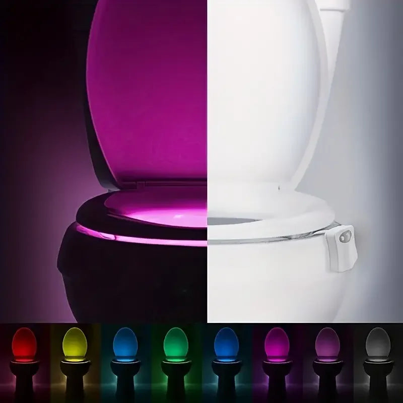 Bathroom LED Night Lights – Color-Changing, Motion Sensor (4pcs)