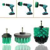 3-Piece Drill Brush Power Scrubber Set