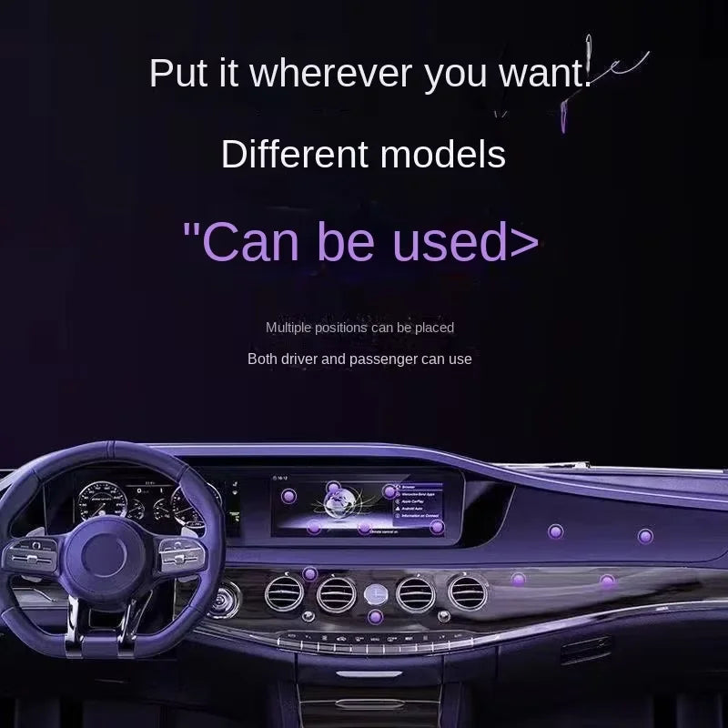 Mobile Phone Vacuum Suction Cup Holder Foldable for iPhone/ Android Kitchen Lazy Vacuum Double Sided Magnetic Bracket